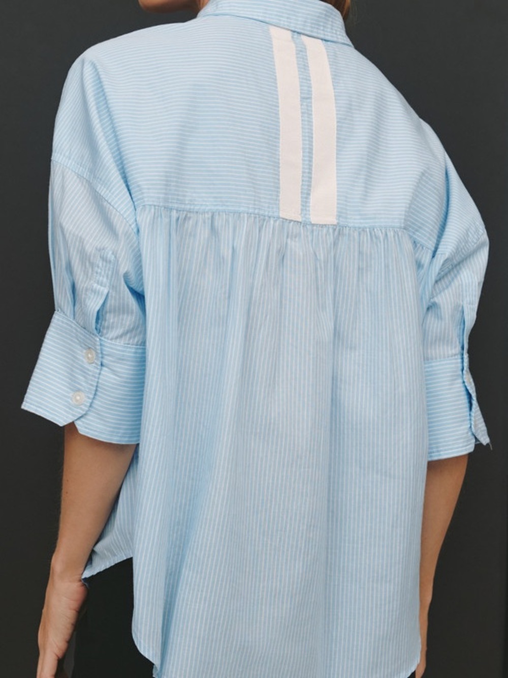 Maeve Cat boxy oxford shirt - Picture 2 of 5